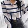 Striped Long Sleeve Casual Shirt