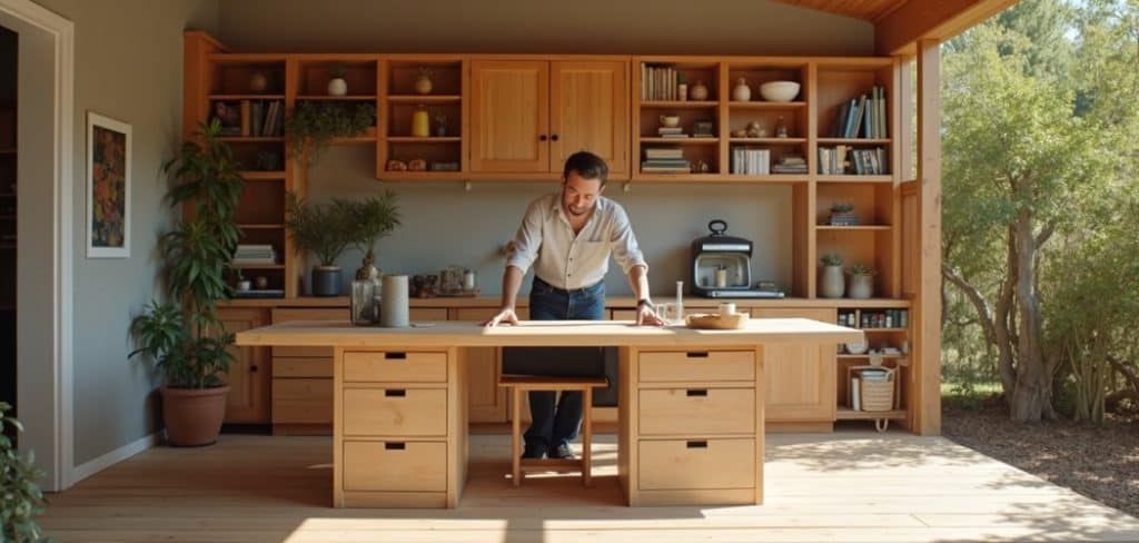 How to Build a Wooden Desk With Cubbies — step by step guide