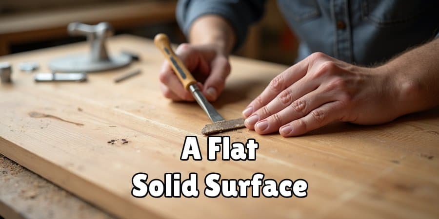 A Flat Solid Surface