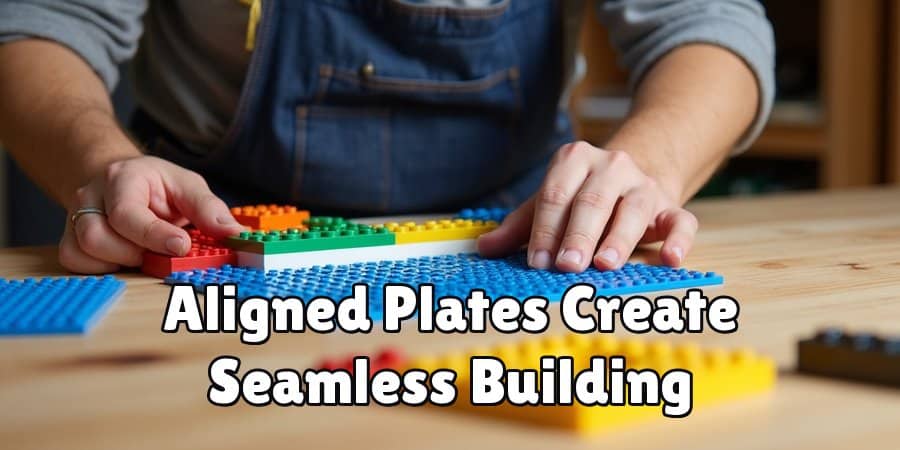 Aligned Plates Create Seamless Building