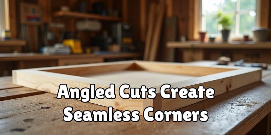Angled Cuts Create Seamless Corners