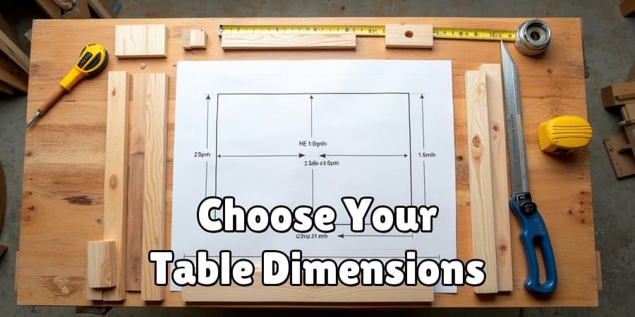 Choose Your Table Dimensions