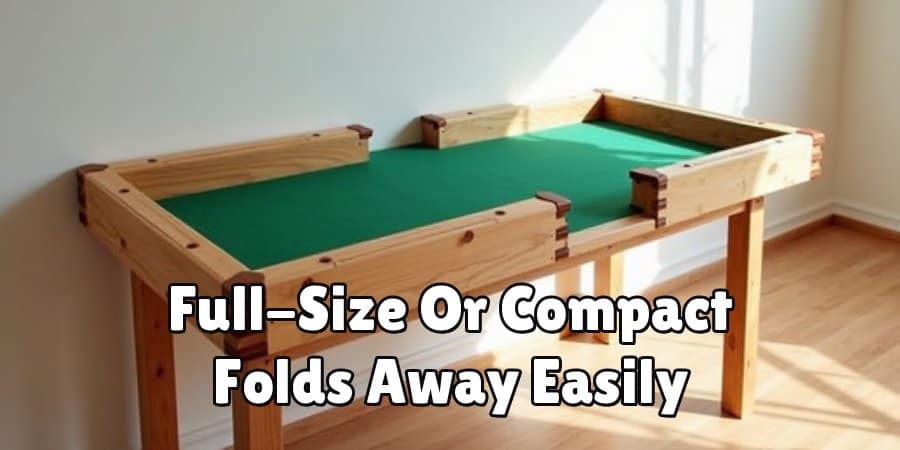 Full-Size Or Compact Folds Away Easily