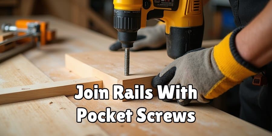 Join Rails With Pocket Screws