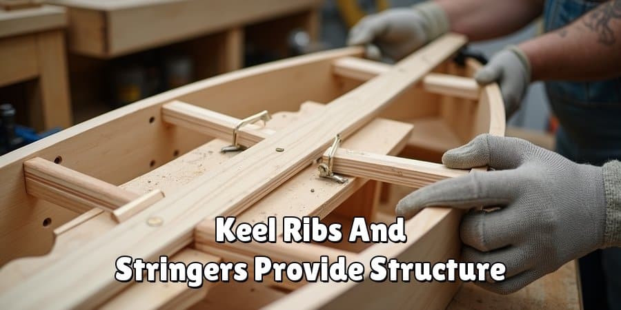 Keel Ribs And Stringers Provide Structure