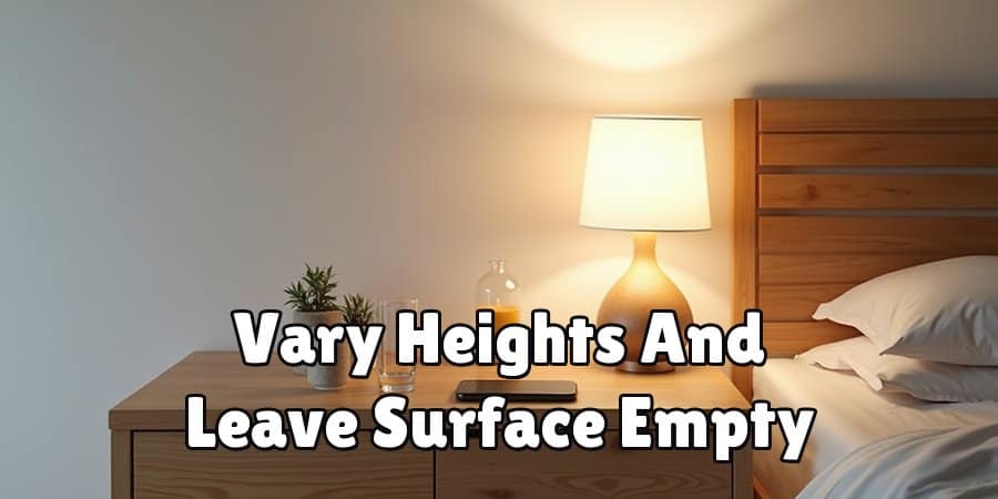 Vary Heights And Leave Surface Empty