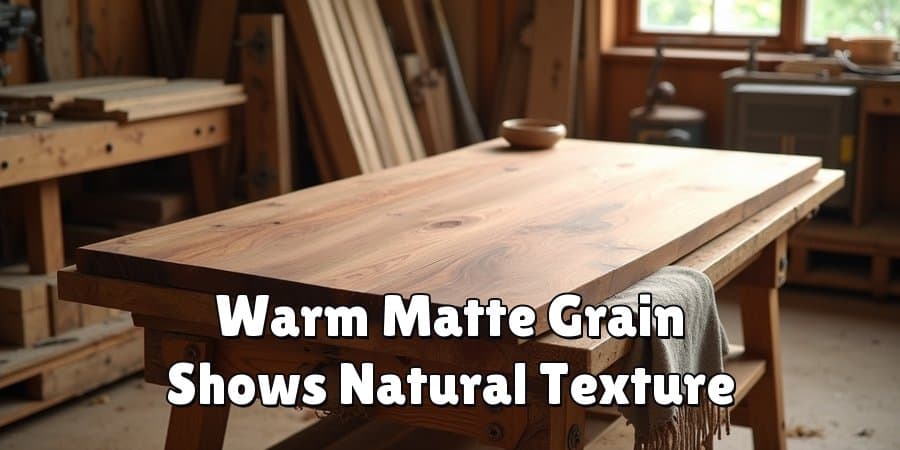Warm Matte Grain Shows Natural Texture