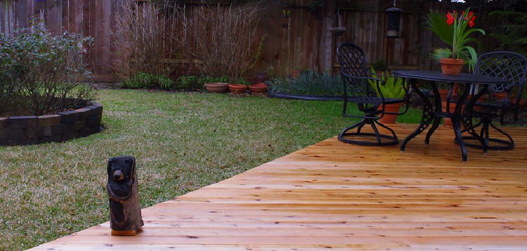 How to Fix Splintered Wood Deck