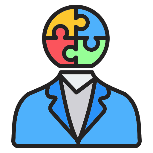 Icoon voor strategiespellen en expertspellen