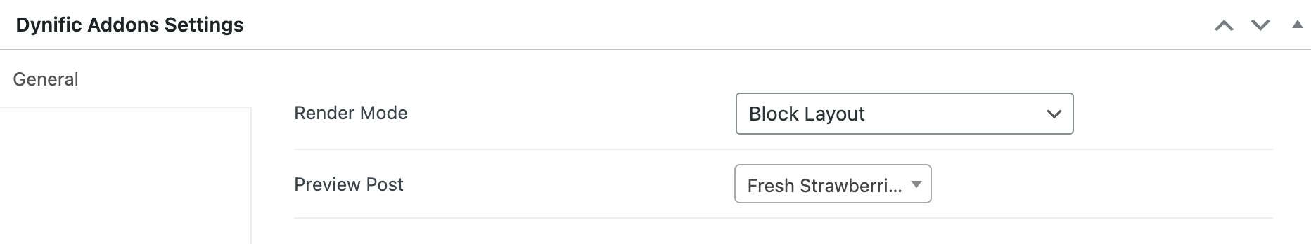 Create Block Layout in Dynific Addons for Elementor