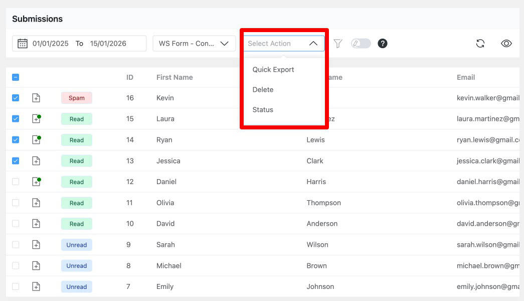 Form Vibes: Apply Action on Form Data