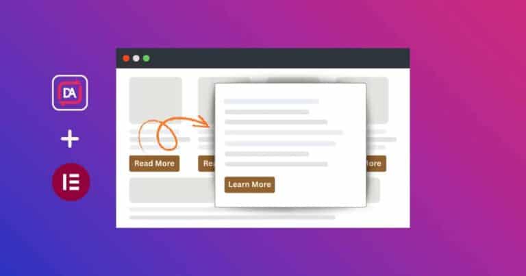 Open Elementor Post Content in Popup