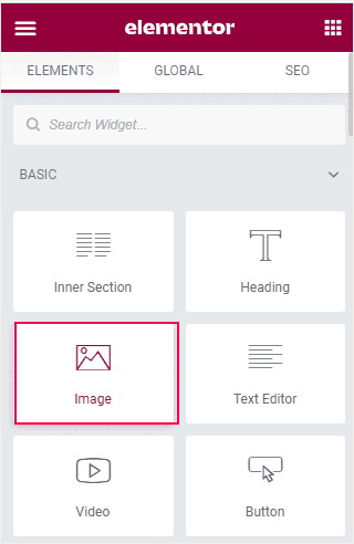 image widget