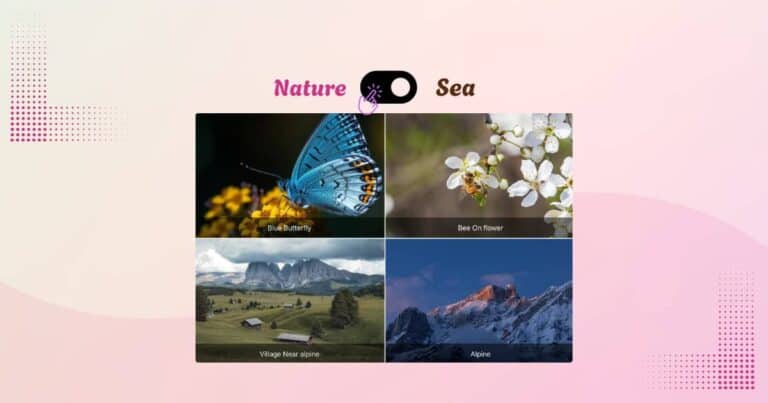 Content Switcher in Elementor
