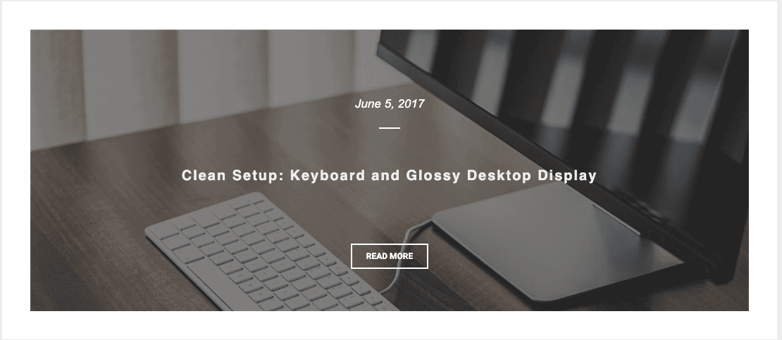 Customize Block Layout