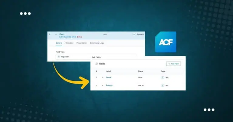 ACF Nested Repeaters