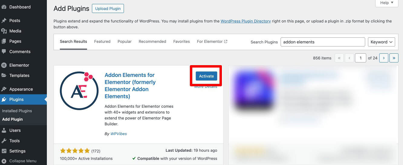 Addon Elements for Elementor WP Repo