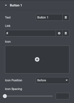 Dual Button: Button 1 Settings