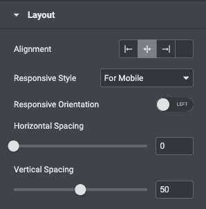 Timeline: Layout Style Settings