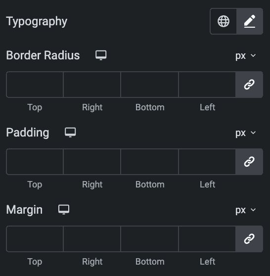 Team Member: Button Style Settings