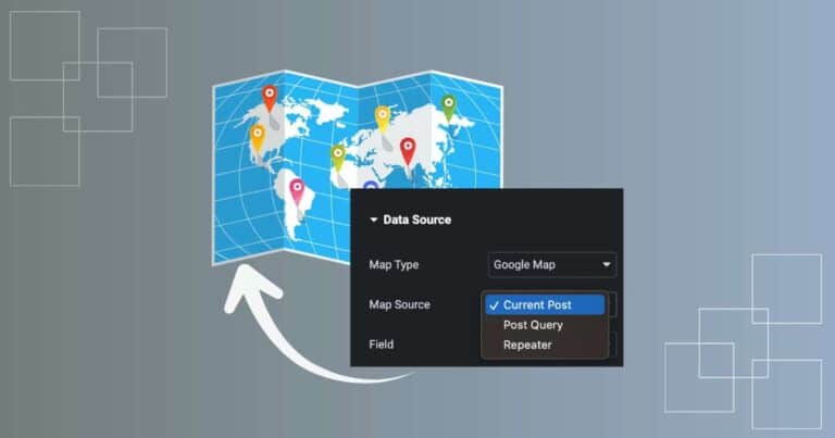 Dynamic Map in Elementor