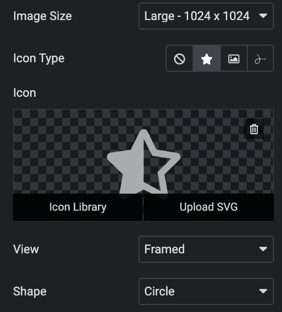 Image Accordion: Content Settings