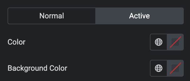 Comparison Table: Heading Style Settings(Active)