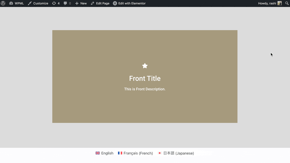 Preview of Translated Page