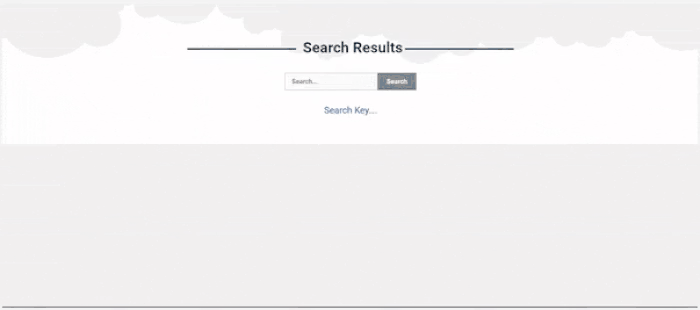Elementor Search Template