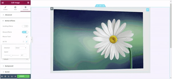 Show 3D Tilt Effect