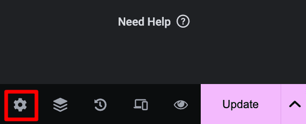 Open Elementor Popup Settings