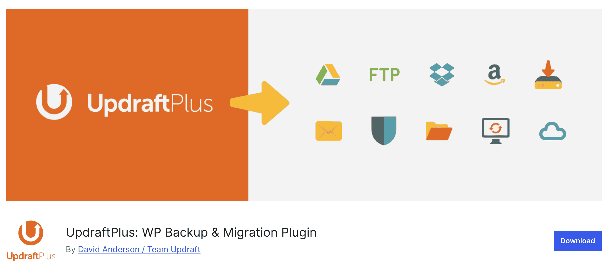 UpdraftPlus Backup & Migration Plugin