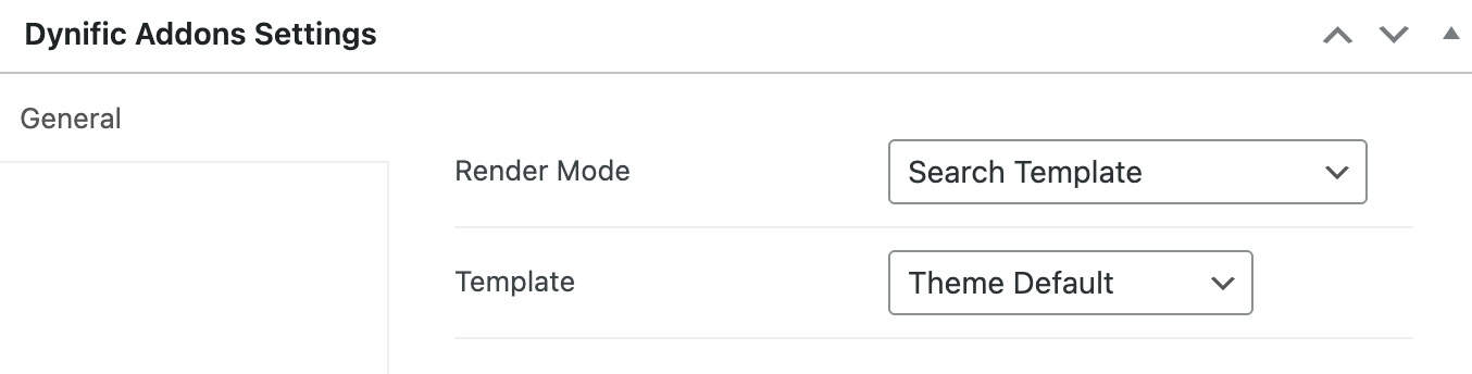 Create Search Template
