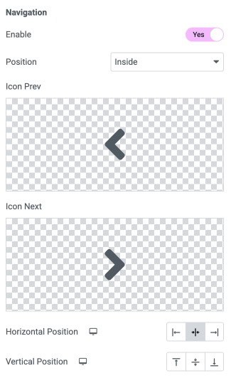 DA - Dynamic Map Carousel Navigation Settings