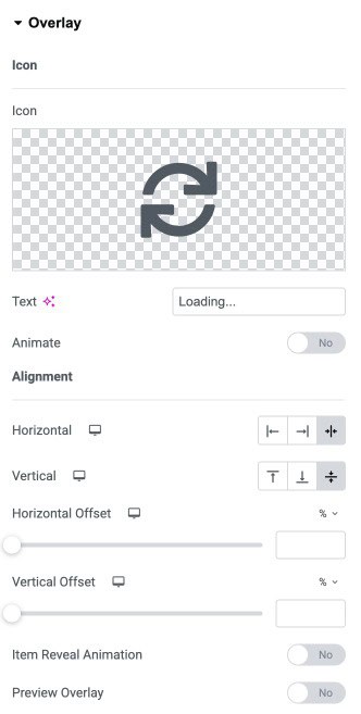 DA - Post Block Adv Overlay Settings