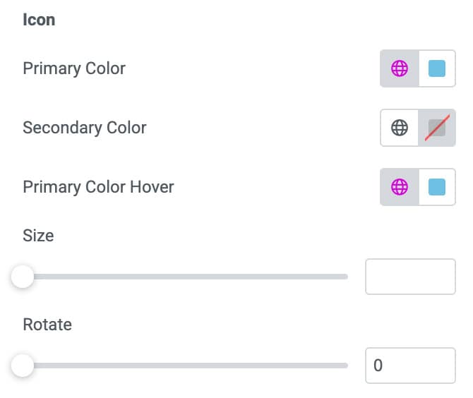 DA - ACF Gallery Overlay Icon Style Settings