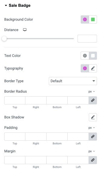 DA - Portfolio Sale Badge Style Settings