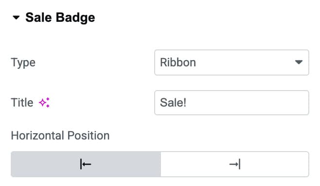 DA - Portfolio Sale Badge Settings