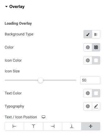 DA - Portfolio Overlay Style Settings