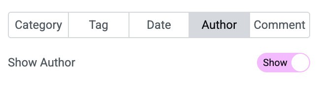 DA - Post Meta Author Settings