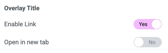 DA - Taxonomy Blocks Overlay Title Settings
