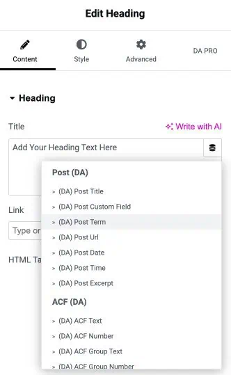 Display Dynamic Content