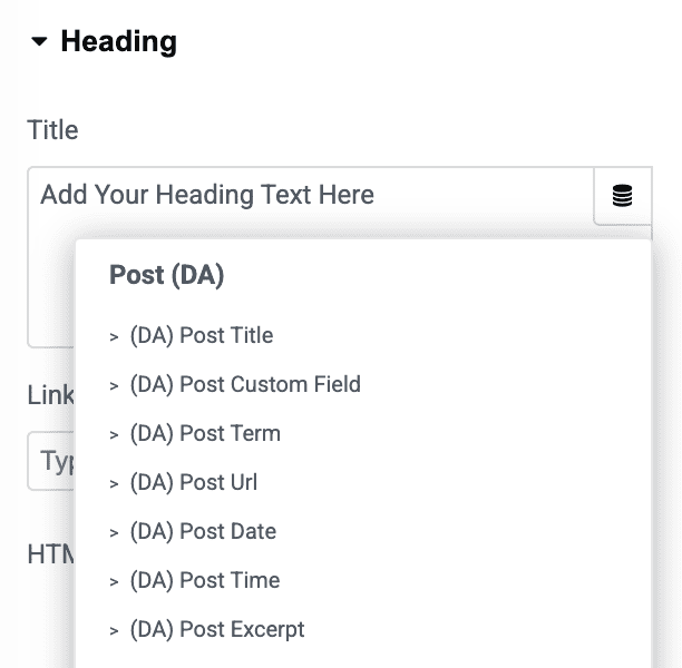 Post Dynamic Tags