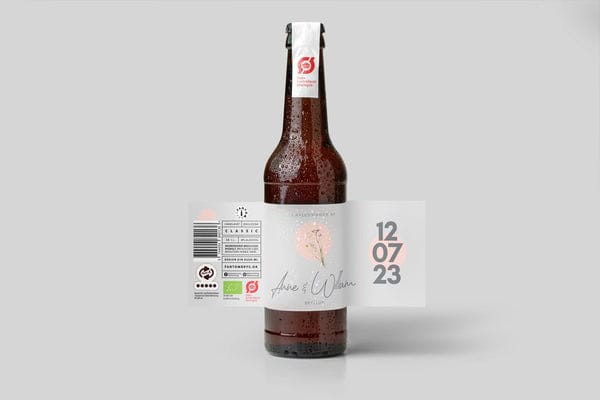 Bryllup - a dash of pink - økologisk ipa (6%) / 24