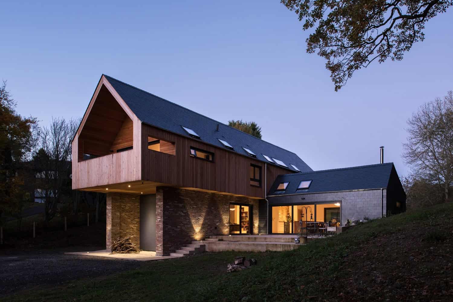 The Dell by Elliot Architects in Northumberland, England