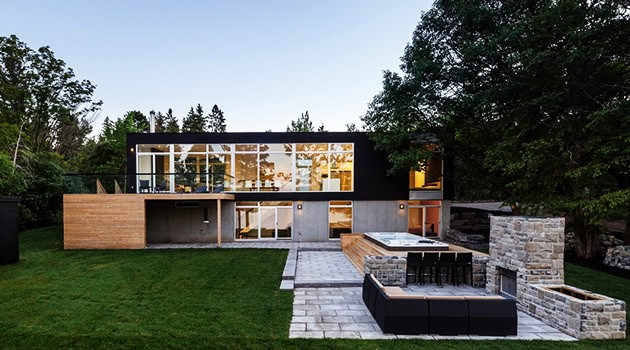 Dunrobin Shore Residence by Christopher Simmonds Architect in Ottawa, Canada