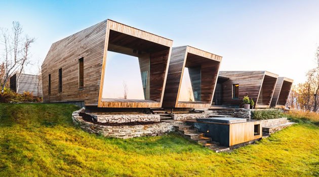 Malangen Retreat by Snorre Stinessen Arkitektur in Tromsø, Norway