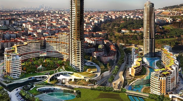 A Green Life Complex By Evrenol Architects:  Akasya Acıbadem