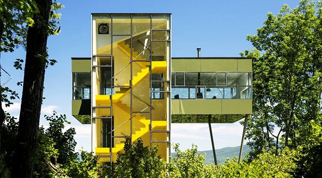 Tower House by Gluck+ in Syracuse, New York