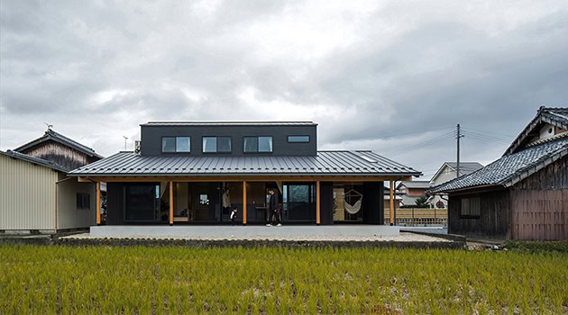 Terasho House by ALTS Design Offce in Shiga, Japan